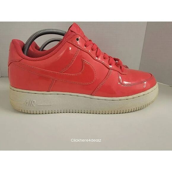Size 9 - Nike Air Force 1 '07 LV8 UV Siren Red Patent Leather 2018 Men's